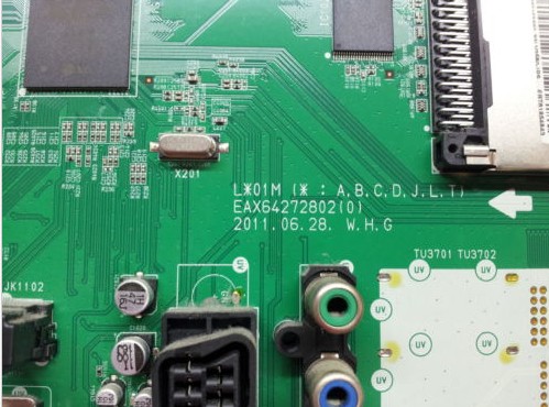 Hauptplatine EAX64272802(0) EBT61854843 PARA LG 32LV3550 CON PANEL